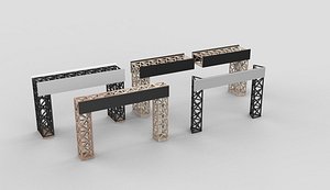 Racing Start Gantry set 3D model