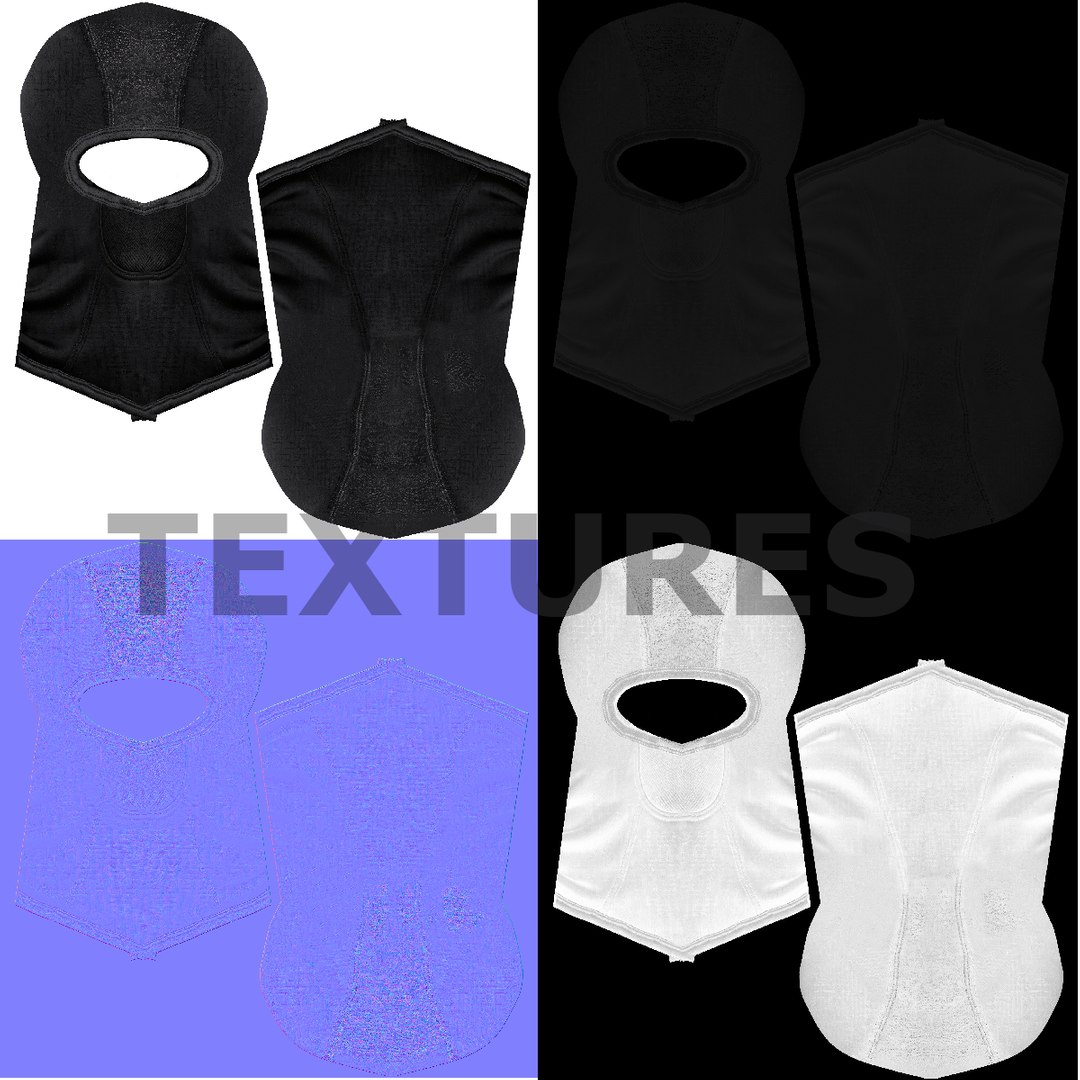 Tactical Balaclava Mask 3D Model - TurboSquid 2555026