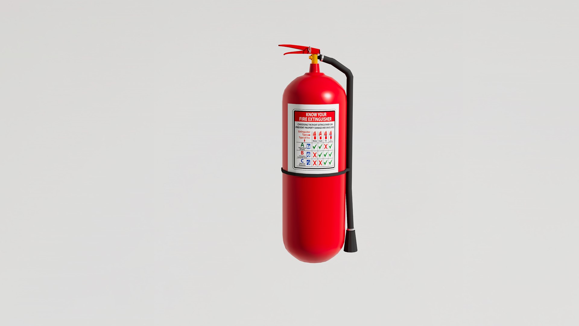 3D Fire Extinguisher Model TurboSquid 2049630