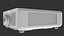 projector 3 3D model