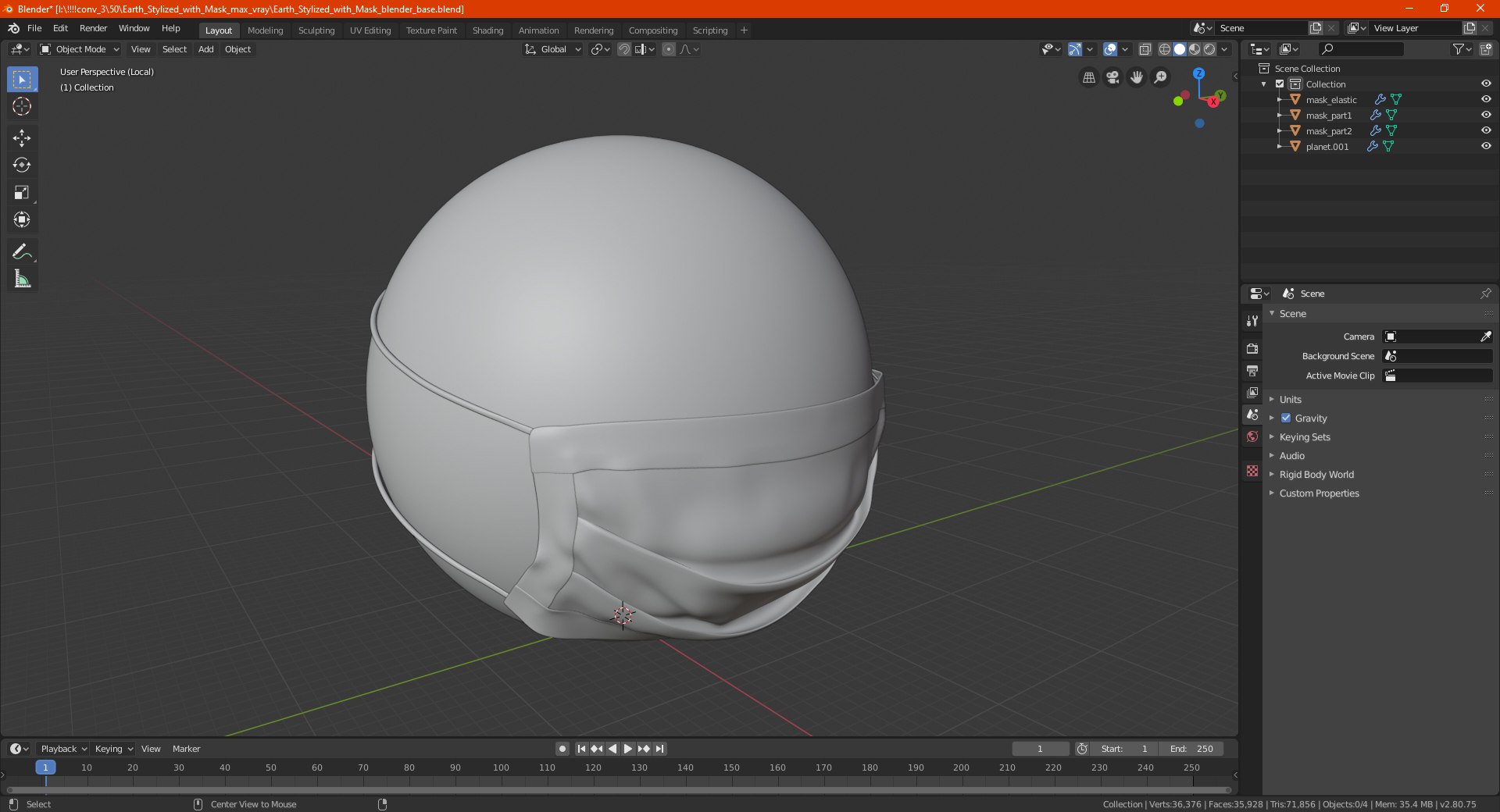 3D earth stylized mask medicine https://p.turbosquid.com/ts-thumb/YL/ujgSC0/4j/earthstylizedwithmaskmb3dmodel026/jpg/1614614717/1920x1080/fit_q87/bca4345b841f8c6971490dd198adf7a825a624e2/earthstylizedwithmaskmb3dmodel026.jpg