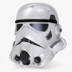 3D storm trooper helmet