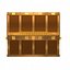 Pirates Chest strate sides with gold coins