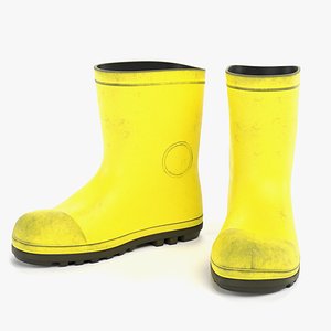 3D gum boots model