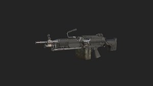 Pistol 3D Model 020 3D