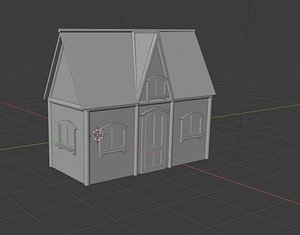 medival house 3D model