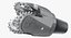 3D model mining drill bit