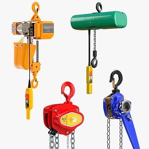 Industrial Lifting Hoists Collection
