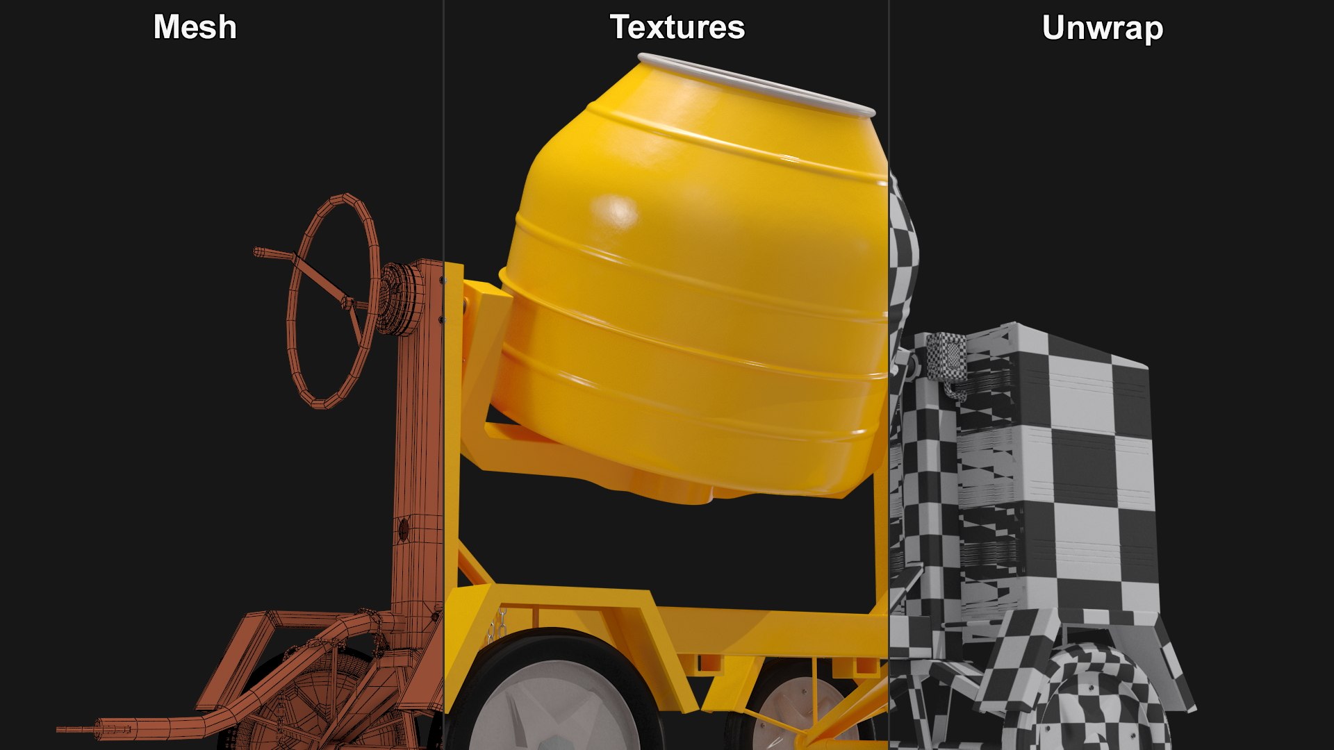 3D Electric Portable Cement Mixing Machine https://p.turbosquid.com/ts-thumb/YM/DpOvHe/4n/electricportablecementmixingmachinec4dmodel012/jpg/1680401112/1920x1080/fit_q87/54ef9726cc36f25dda5495110fae16de66272777/electricportablecementmixingmachinec4dmodel012.jpg