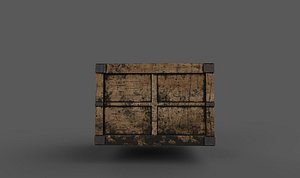 Wooden Storage 3D model