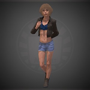 character people human 3D model