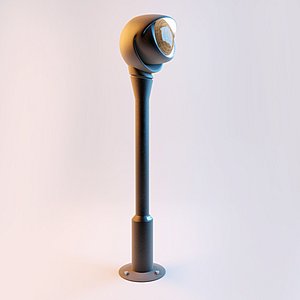 3d street light b l