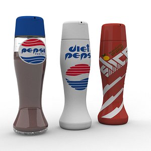 Hill Valley 2015 – Pepsi Perfect, Diet Perfect, Slice bottles 3D