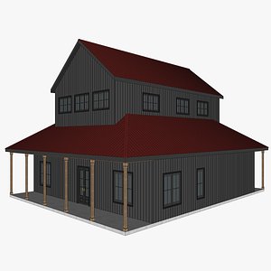Barndominium House-65 model