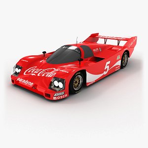 Porsche 962 Coca Cola Le Mans Prototype 1984