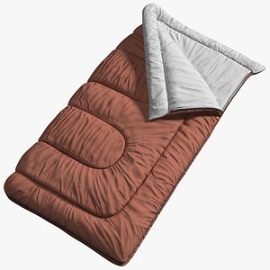 sleeping bag brown modeled max