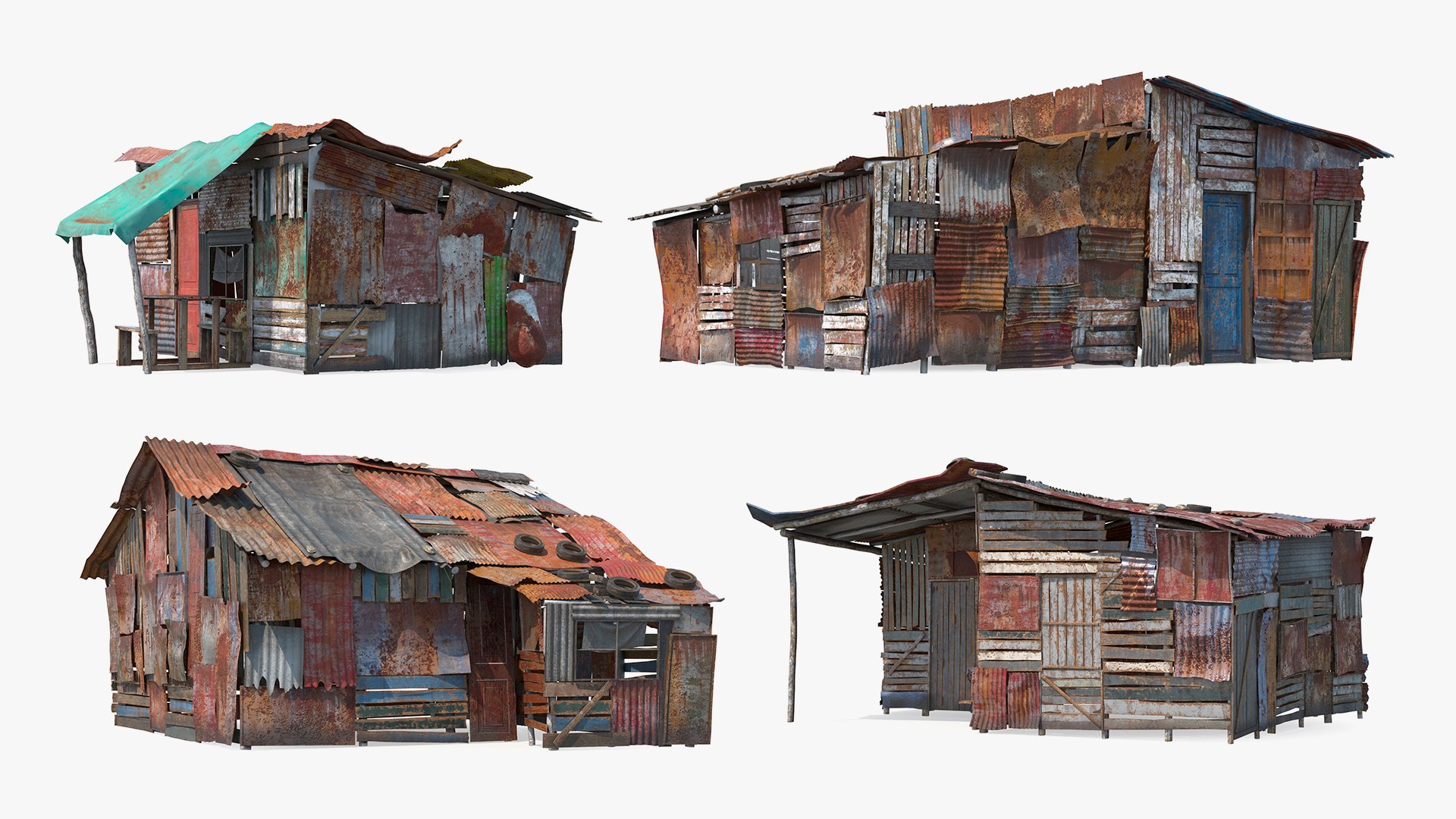 3D Rusty Sheet Metal Huts Collection 2 model https://p.turbosquid.com/ts-thumb/YM/kictzr/IH/rusty_sheet_metal_huts_collection_2_001/jpg/1741862884/1920x1080/fit_q87/6ccbaee3c87ad6ccbb139bc0b43db0d245ebd3b8/rusty_sheet_metal_huts_collection_2_001.jpg