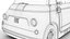 Fiat Topolino 2025 3D-Modell