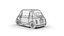 Fiat Topolino 2025 3D-Modell
