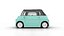 Fiat Topolino 2025 3D-Modell