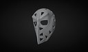 Vintage Goalie Hockey Mask