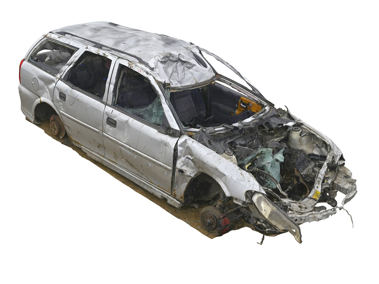 3D Model Car Wreck 16k - TurboSquid 1391177