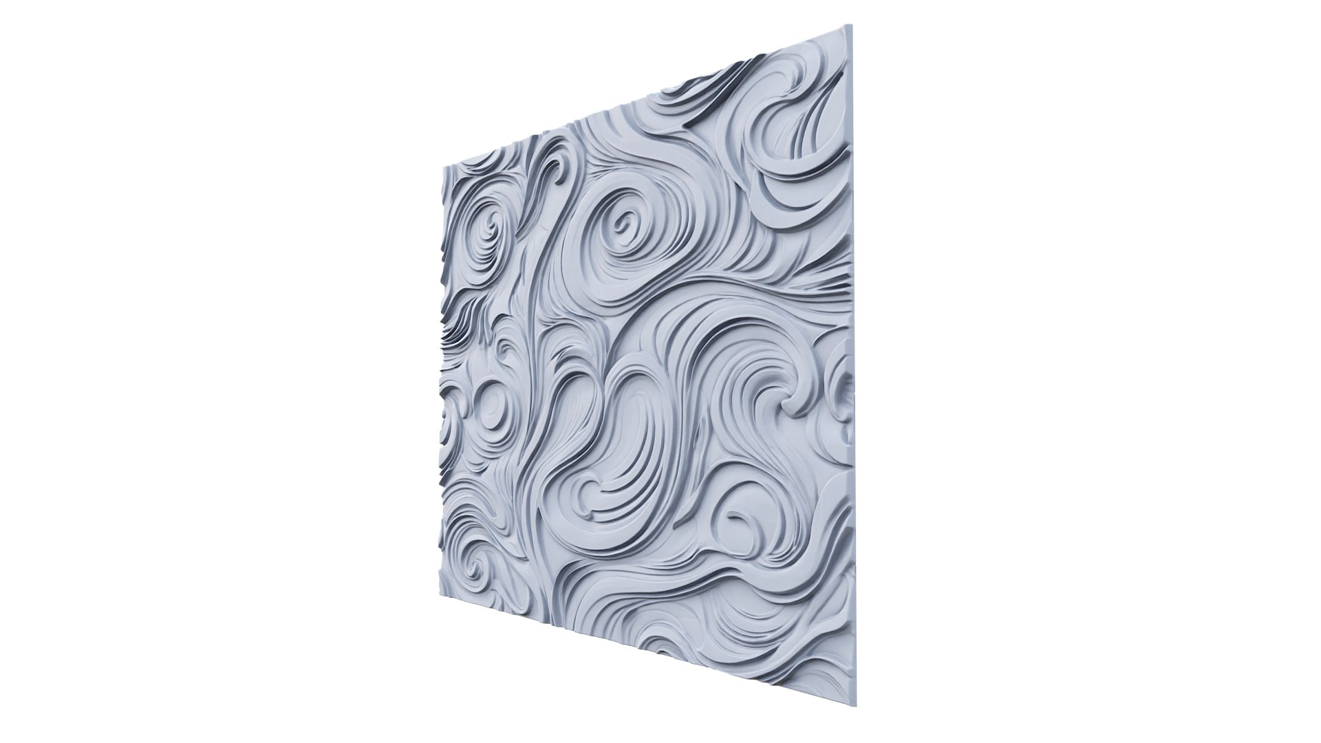 3D Modern Panel Wall Decor Set Wall Relief Mural CNC 67 Model ...