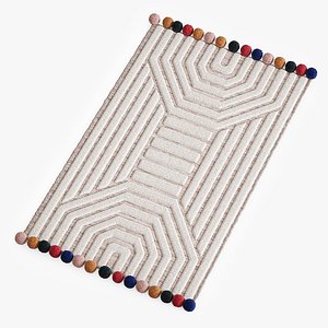 Childrens bedside mat Ponponi