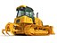3D model bulldozer dozer