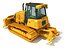 3D model bulldozer dozer