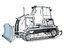 3D model bulldozer dozer
