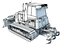 3D model bulldozer dozer