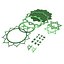 Anahata-Chakra, mehrschichtig, CNC-geschnitten und 3D-druckbare Wanddekoration