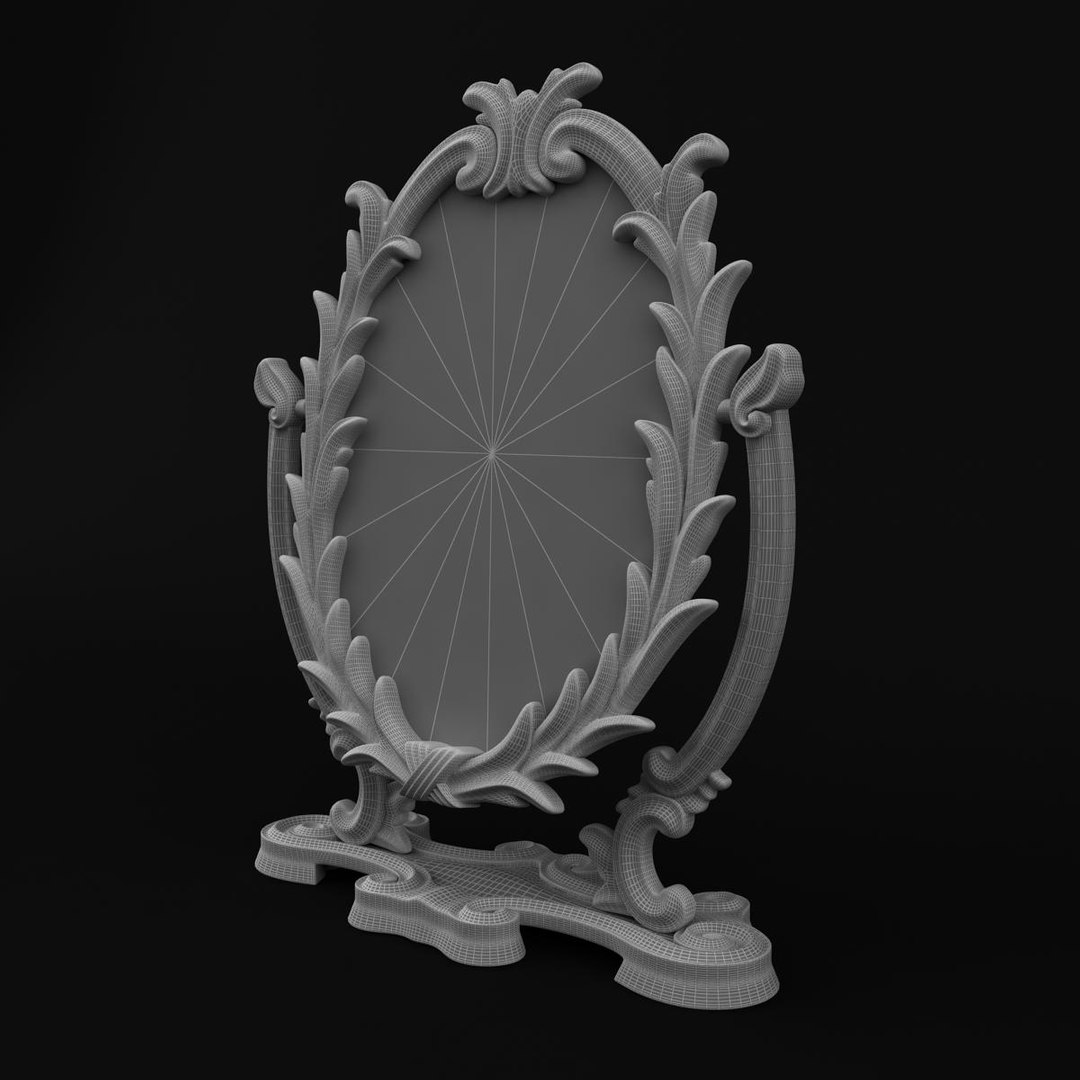 Vanity Mirror 3d 3ds