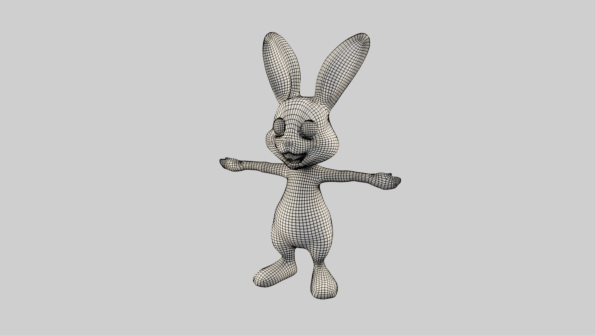 3D Model Friendly Bunny Animated Rigged - TurboSquid 2360449