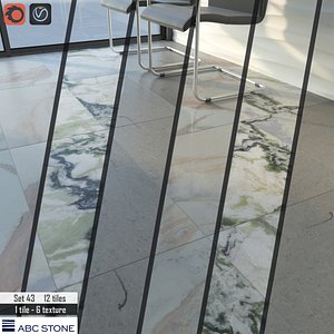 3D model floor wall