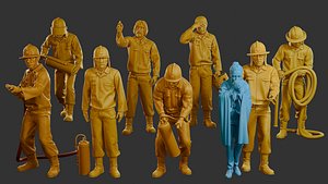 Czechoslovakian firefighter 90s Pack 2