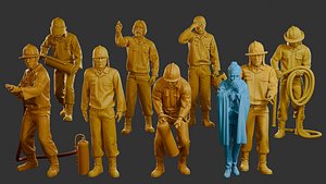 Czechoslovakian firefighter 90s Pack 2
