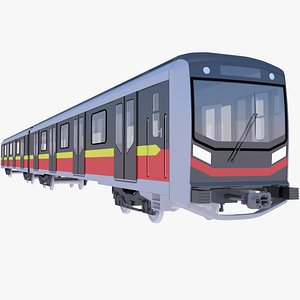 Warsaw metro exterior