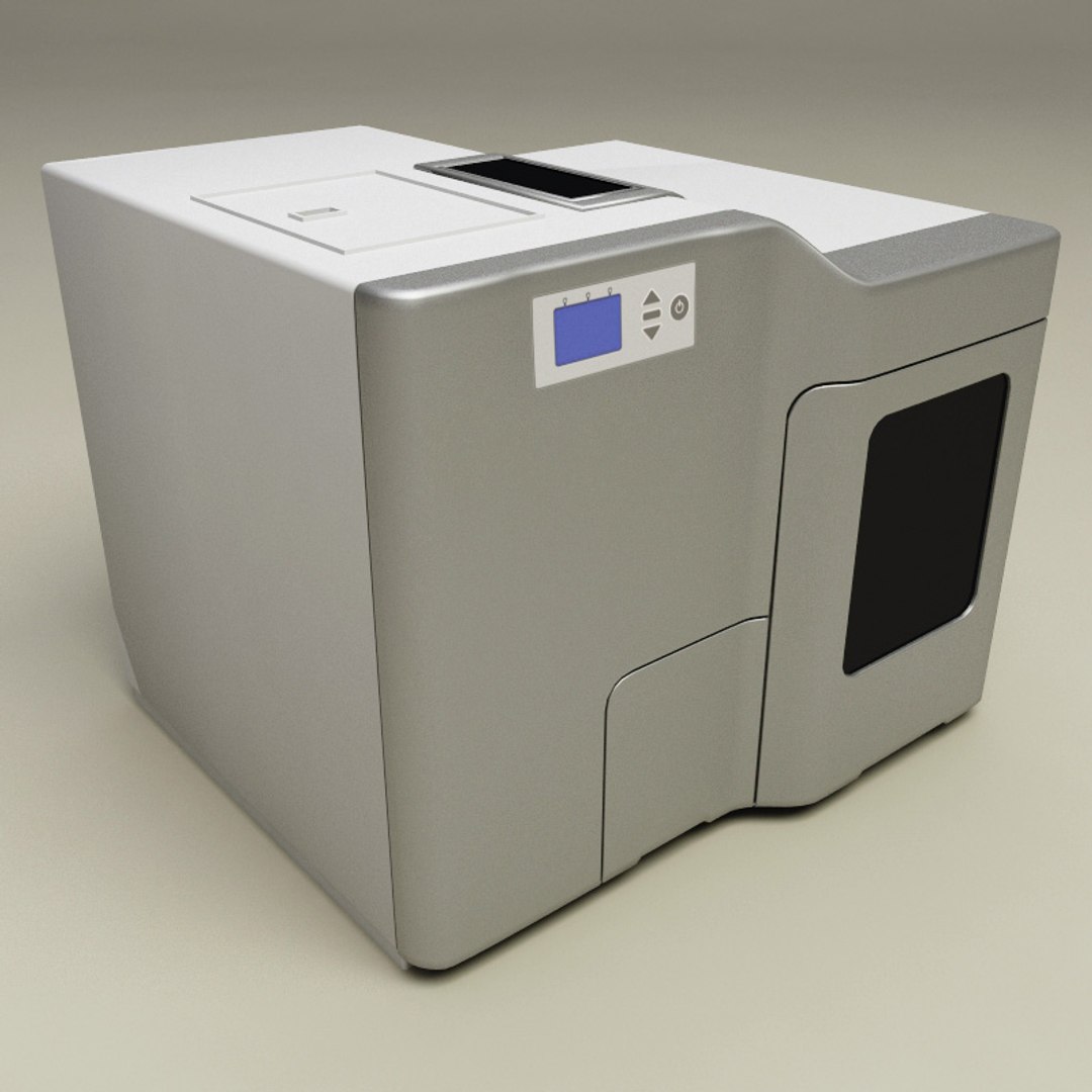 3d Model Of Printer Desktop Factory