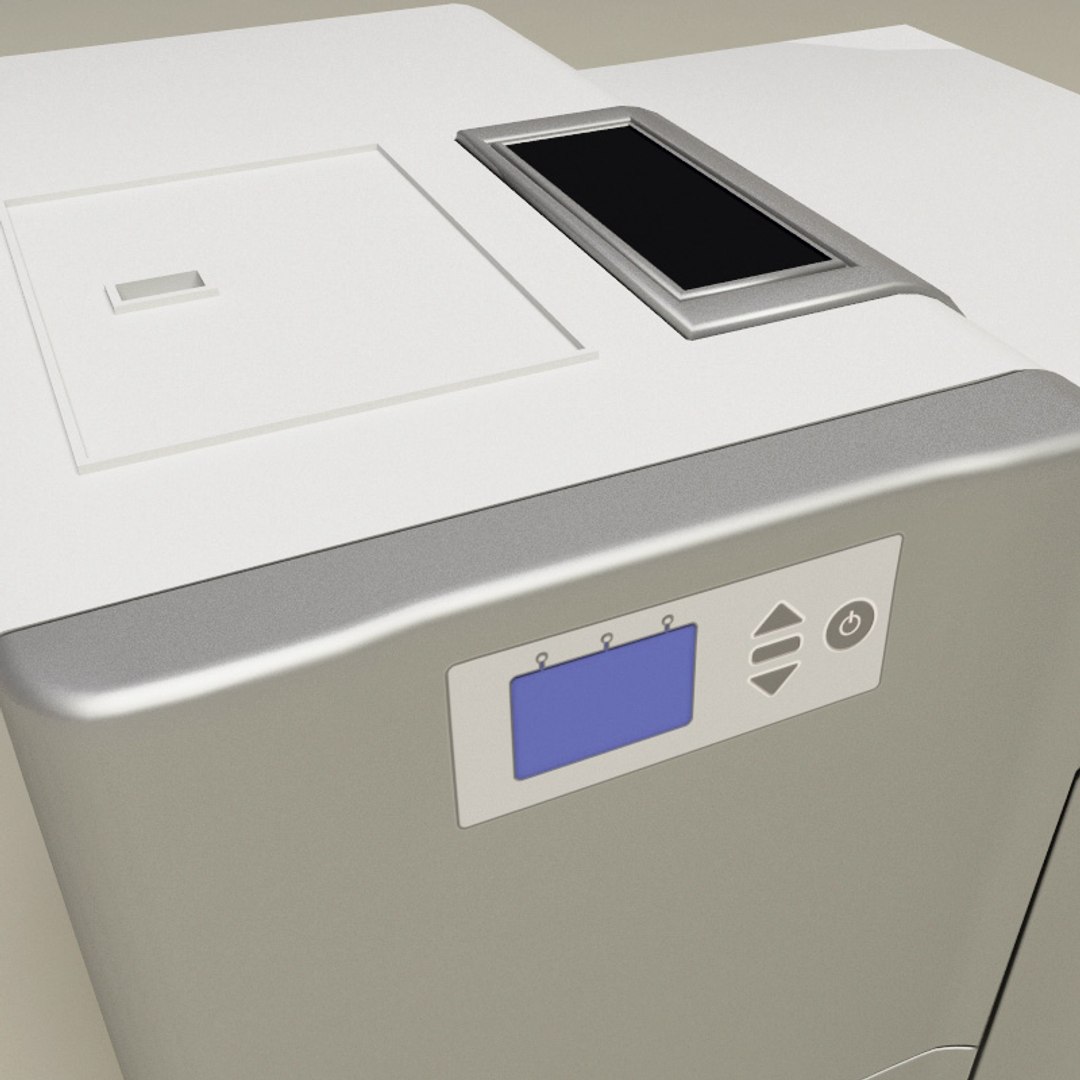 3d Model Of Printer Desktop Factory