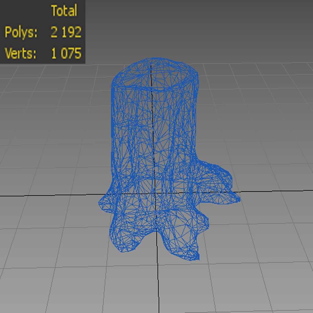 Tree Stump Model - TurboSquid 1359700