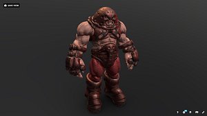 3D model character marvel