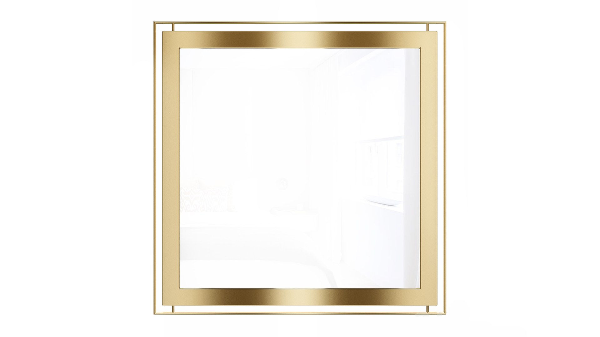 modelo 3d Mirror in a metal frame GZ-M1099 - TurboSquid 2024382