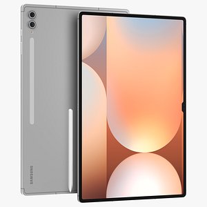 Samsung Galaxy Tab S10 Ultra Silver 3D model