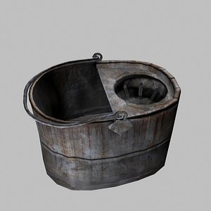 3d mop bucket