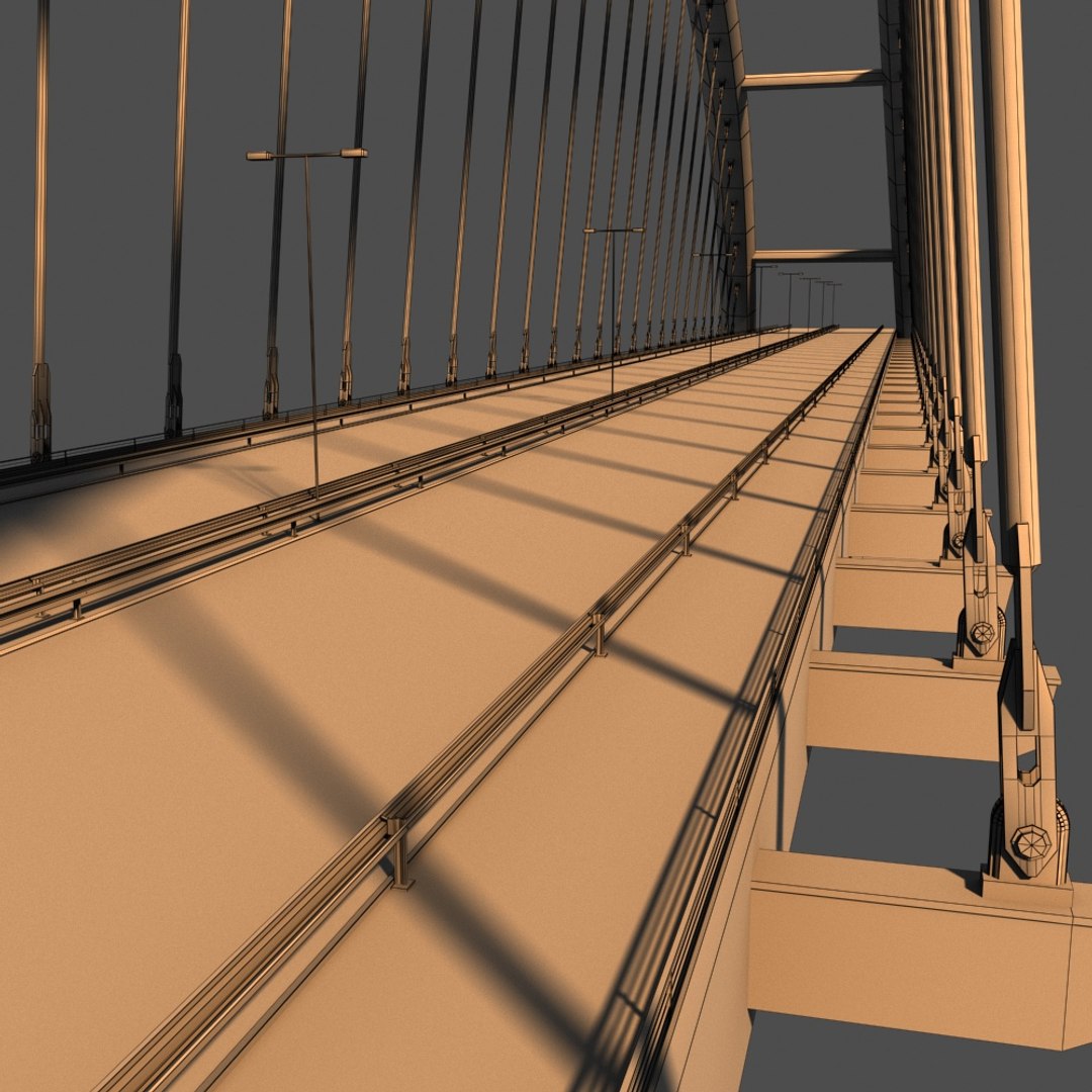 Pack Suspended Bridges 3d Model