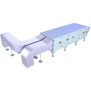 3D Air Handling Low Poly Game 1