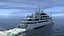 yacht ship vessel 3D