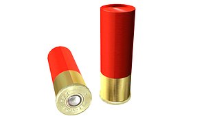 Low Poly Bullet Shotgun